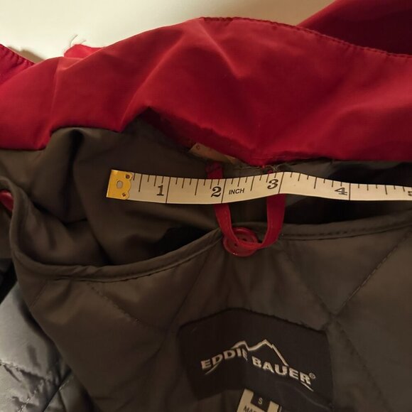 Womens Eddie Bauer Red 3-in-1 Systems Jacket Size Small - Picture 2 of 16
